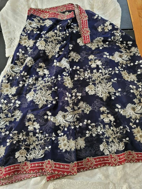 Pakistani Stitched Embroidery Party Wear Dresses Ready To Ship