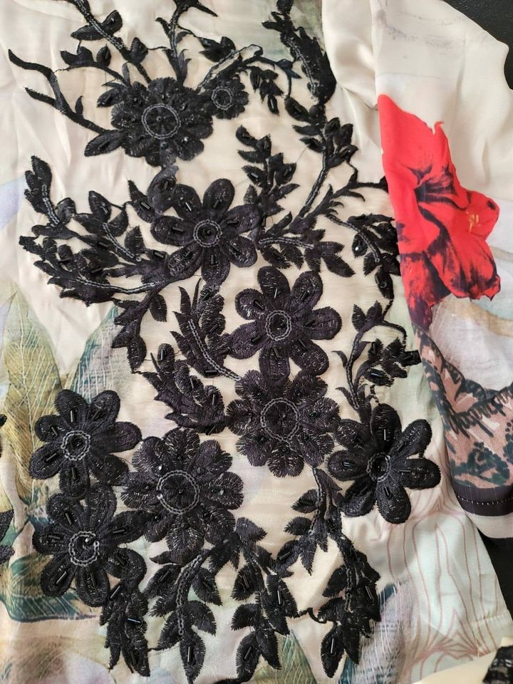 Pakistani Stitched Embroidery Silk Suit Ready To Ship