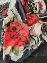 Pakistani Stitched Embroidery Silk Suit Ready To Ship