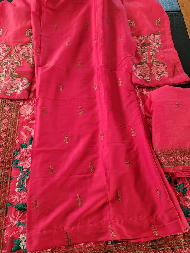 Pakistani Stitched Embroidery Party Wear Dresses Ready To Ship