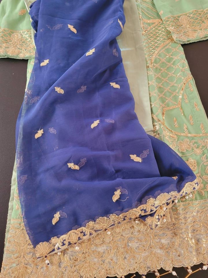 Pakistani Stitched Embroidery Party Wear Dresses Ready To Ship