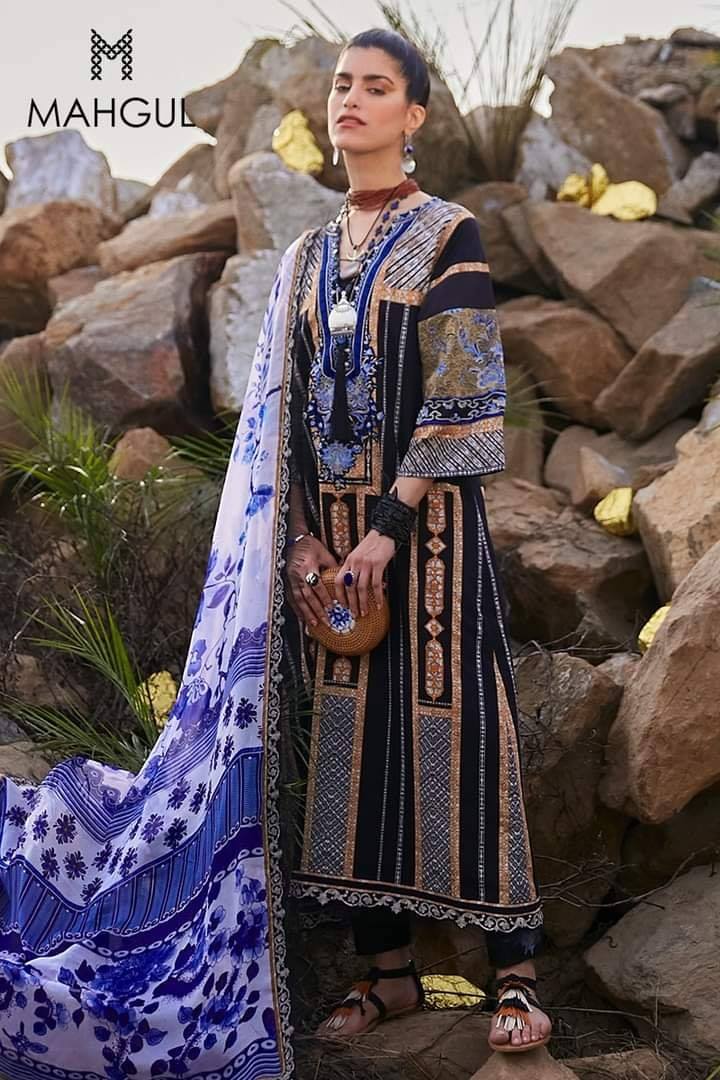 Mahgul Embroidered Lawn