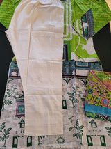 Pakistani linen Embroidered Salwar kameez Ready To Ship