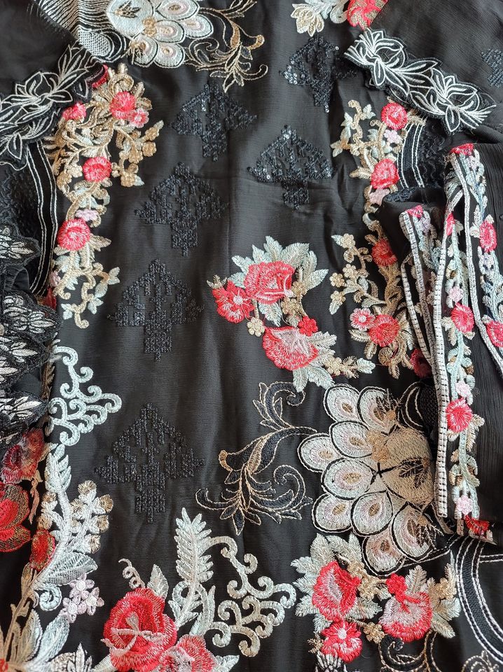 Pakistani Stitched Embroidery Party Wear Dresses Ready To Ship