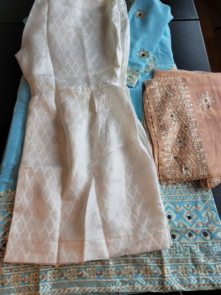 Pakistani Stitched Embroidery Party Wear Dresses Ready To Ship