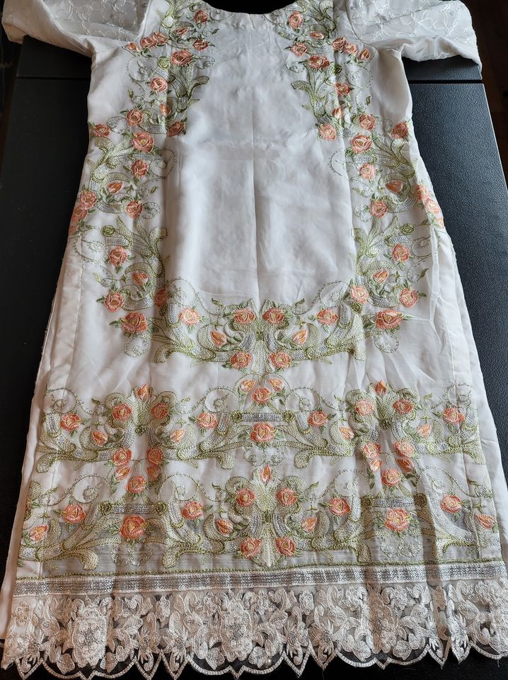 Pakistani Stitched Embroidery Party Wear Dresses Ready To Ship