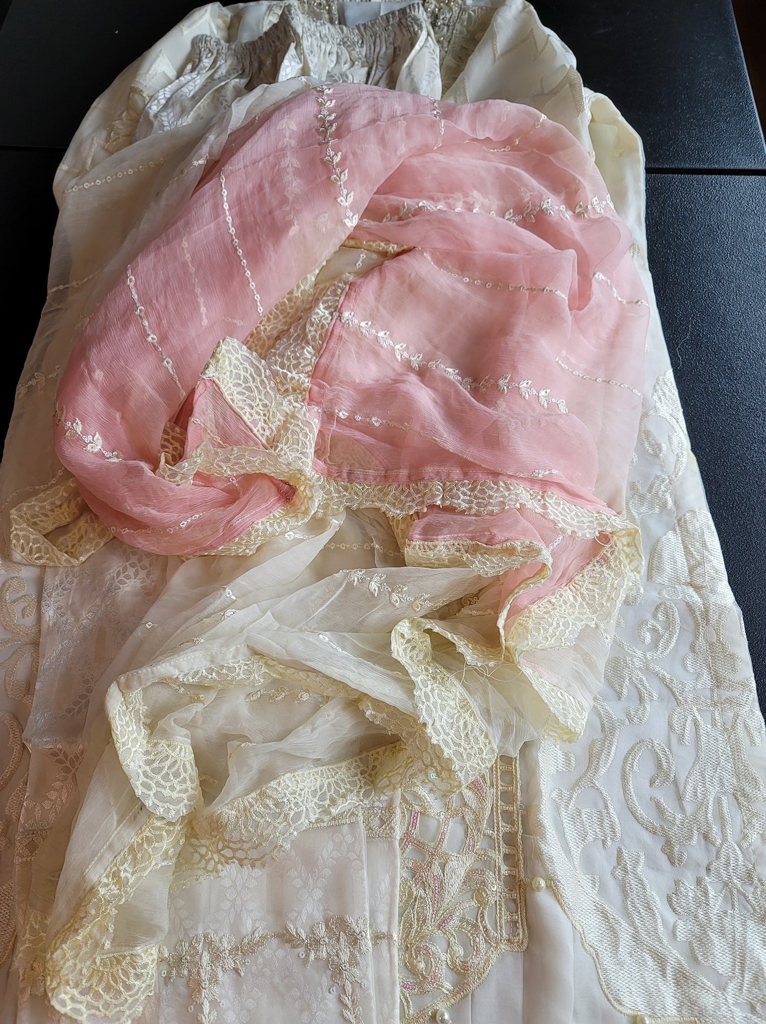 Pakistani Stitched Embroidery Party Wear Dresses Ready To Ship