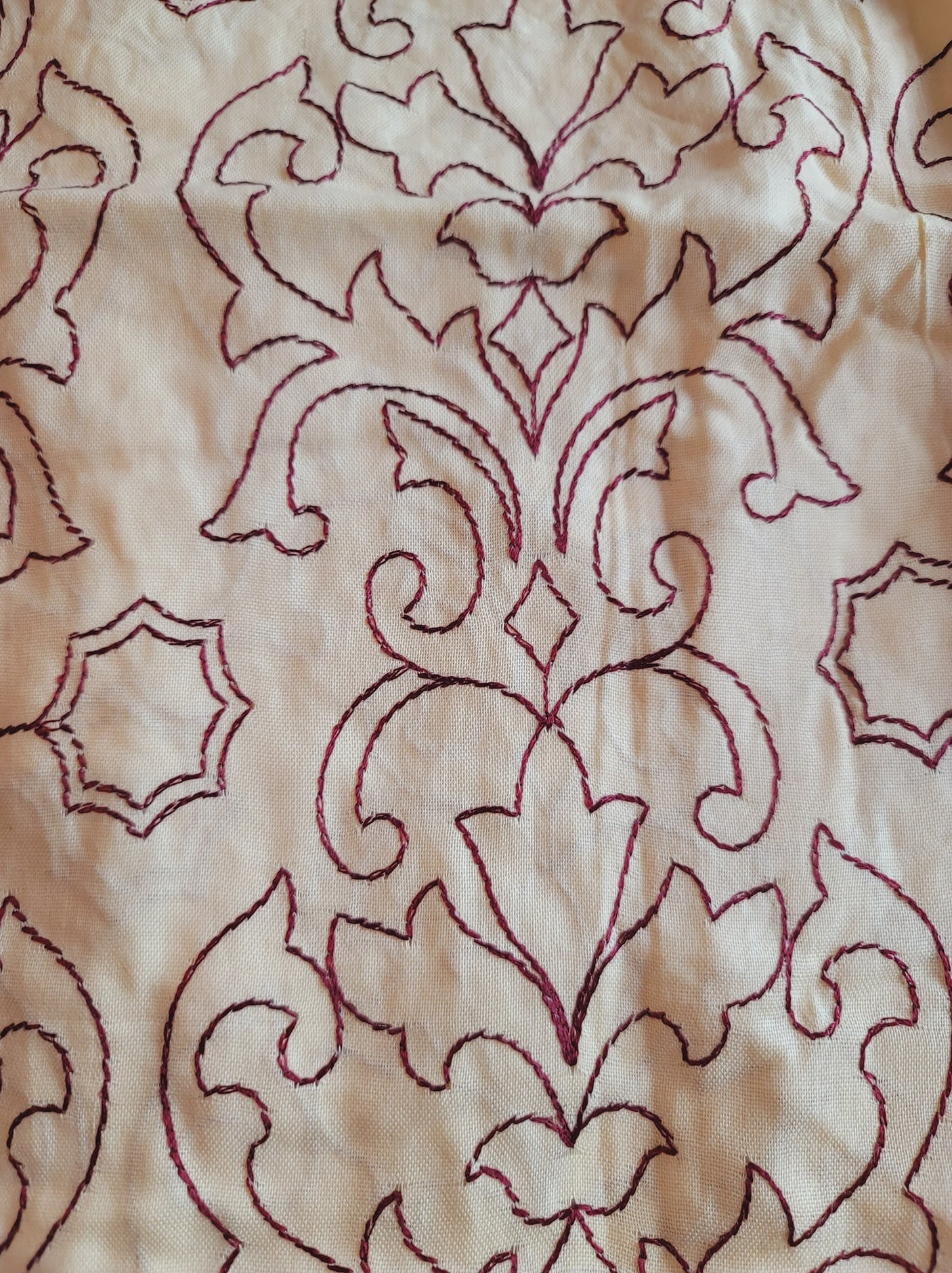 Pakistani linen Embroidered Salwar kameez Ready To Ship