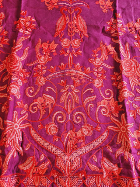 Pakistani linen Embroidered Salwar kameez Ready To Ship