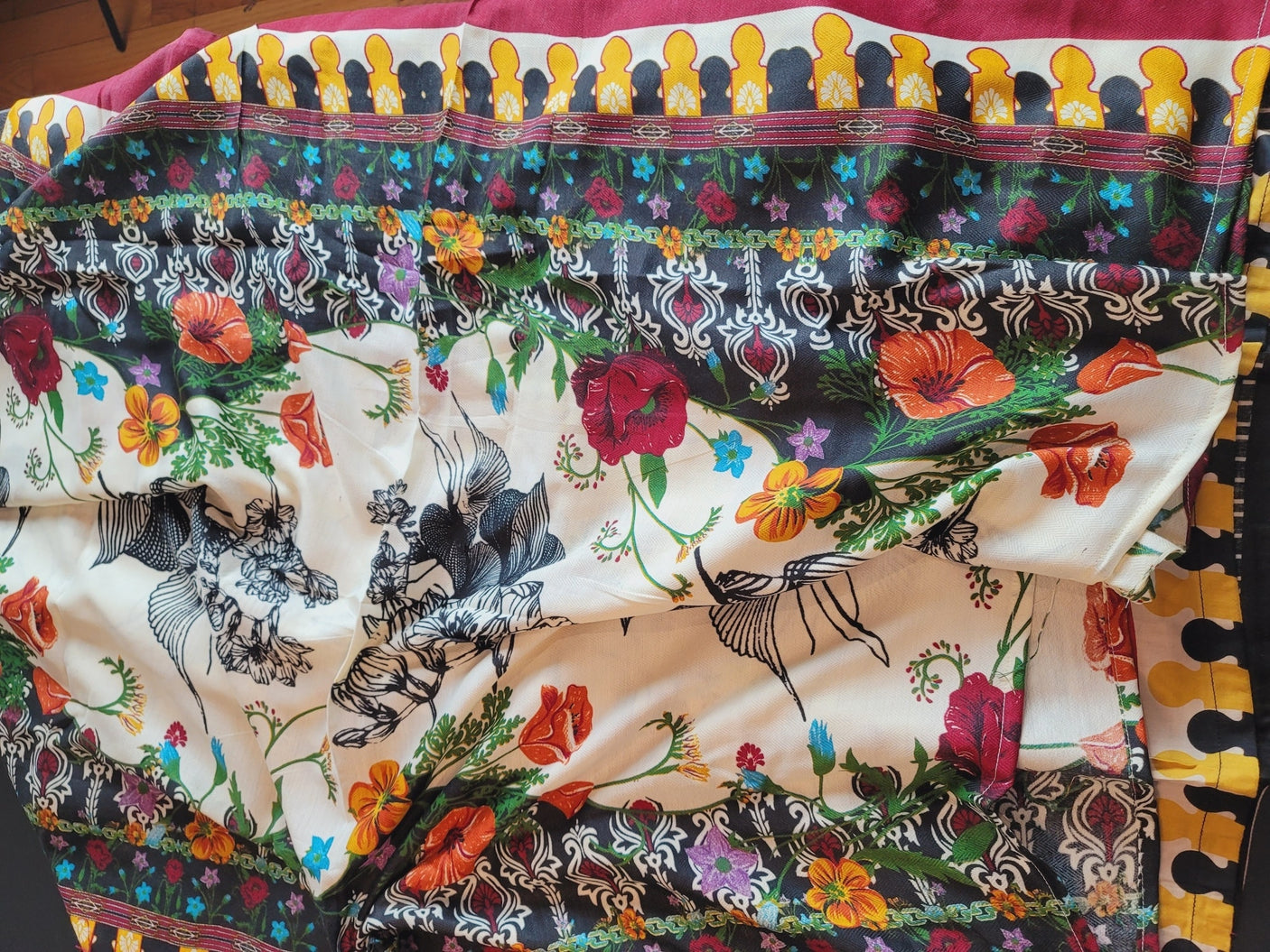 Pakistani linen Embroidered Salwar kameez Ready To Ship