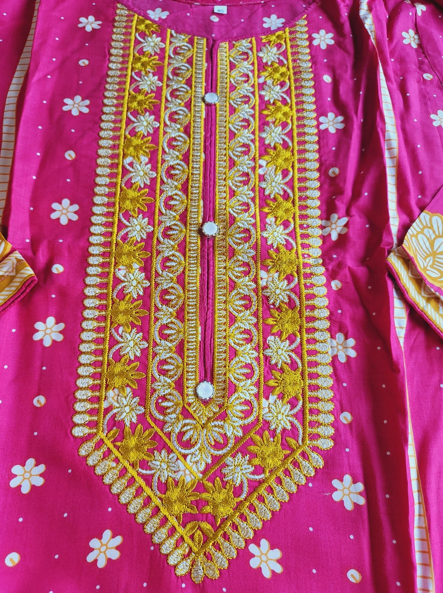 Pakistani linen Embroidered Salwar kameez Ready To Ship