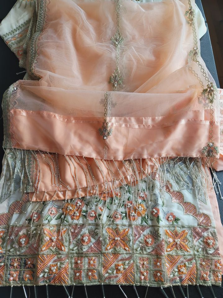 Pakistani Stitched Embroidery Party Wear Dresses Ready To Ship