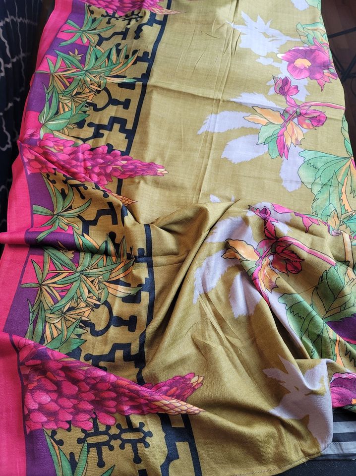 Pakistani linen Embroidered Salwar kameez Ready To Ship