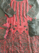 Pakistani Stitched Embroidery Party Wear Dresses Ready To Ship