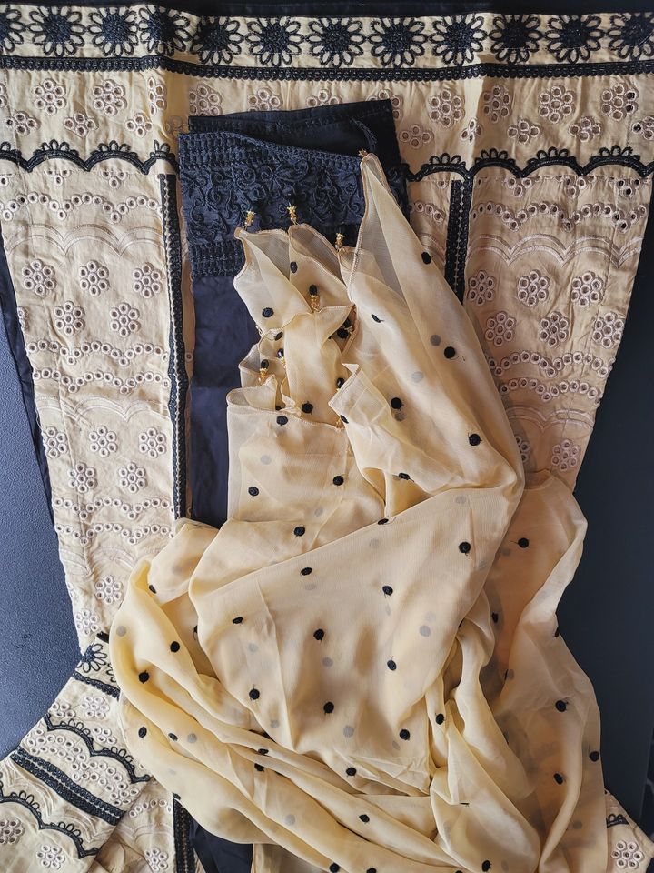 Pakistani Stitched Embroidery Lawn Suit Ready To Ship