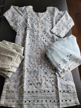 Pakistani Stitched Embroidery Party Wear Dresses Ready To Ship