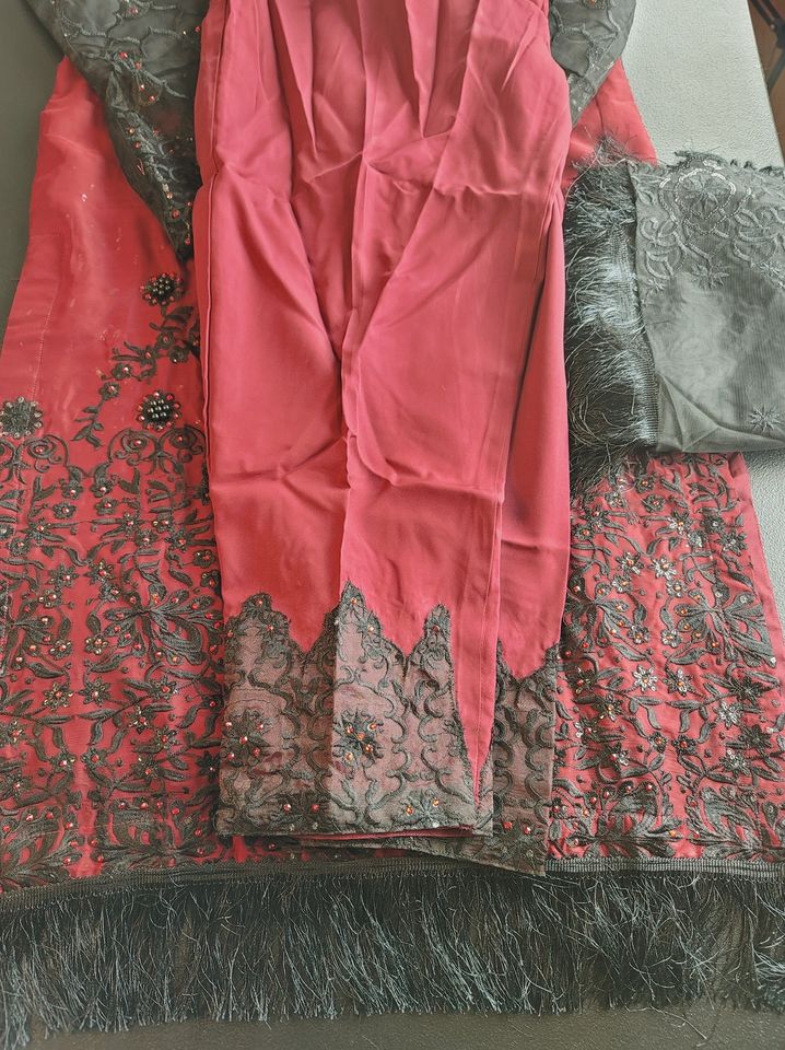 Pakistani Stitched Embroidery Party Wear Dresses Ready To Ship