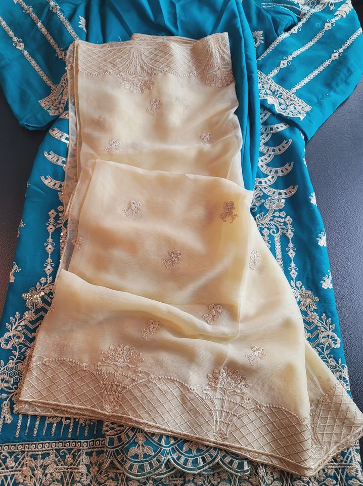 Pakistani Stitched Embroidery Party Wear Dresses Ready To Ship