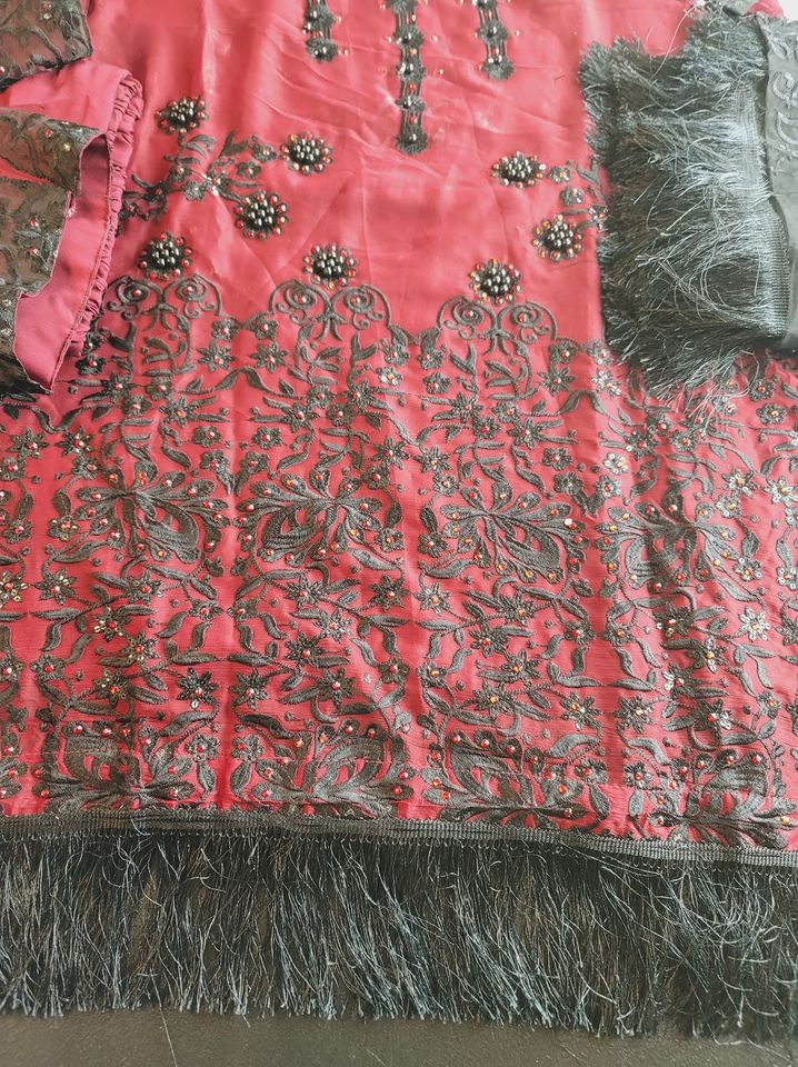 Pakistani Stitched Embroidery Party Wear Dresses Ready To Ship