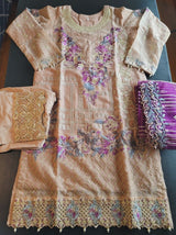 Pakistani Stitched Embroidery Party Wear Dresses Ready To Ship