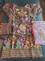 Pakistani Stitched Embroidery Party Wear Dresses Ready To Ship