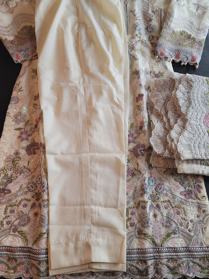 Pakistani Stitched Embroidery Party Wear Dresses Ready To Ship