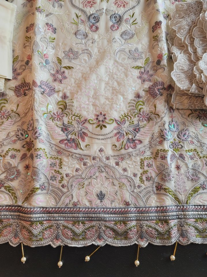 Pakistani Stitched Embroidery Party Wear Dresses Ready To Ship