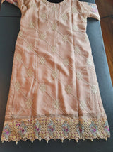 Pakistani Stitched Embroidery Party Wear Dresses Ready To Ship