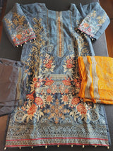 Pakistani Stitched Embroidery Party Wear Dresses Ready To Ship