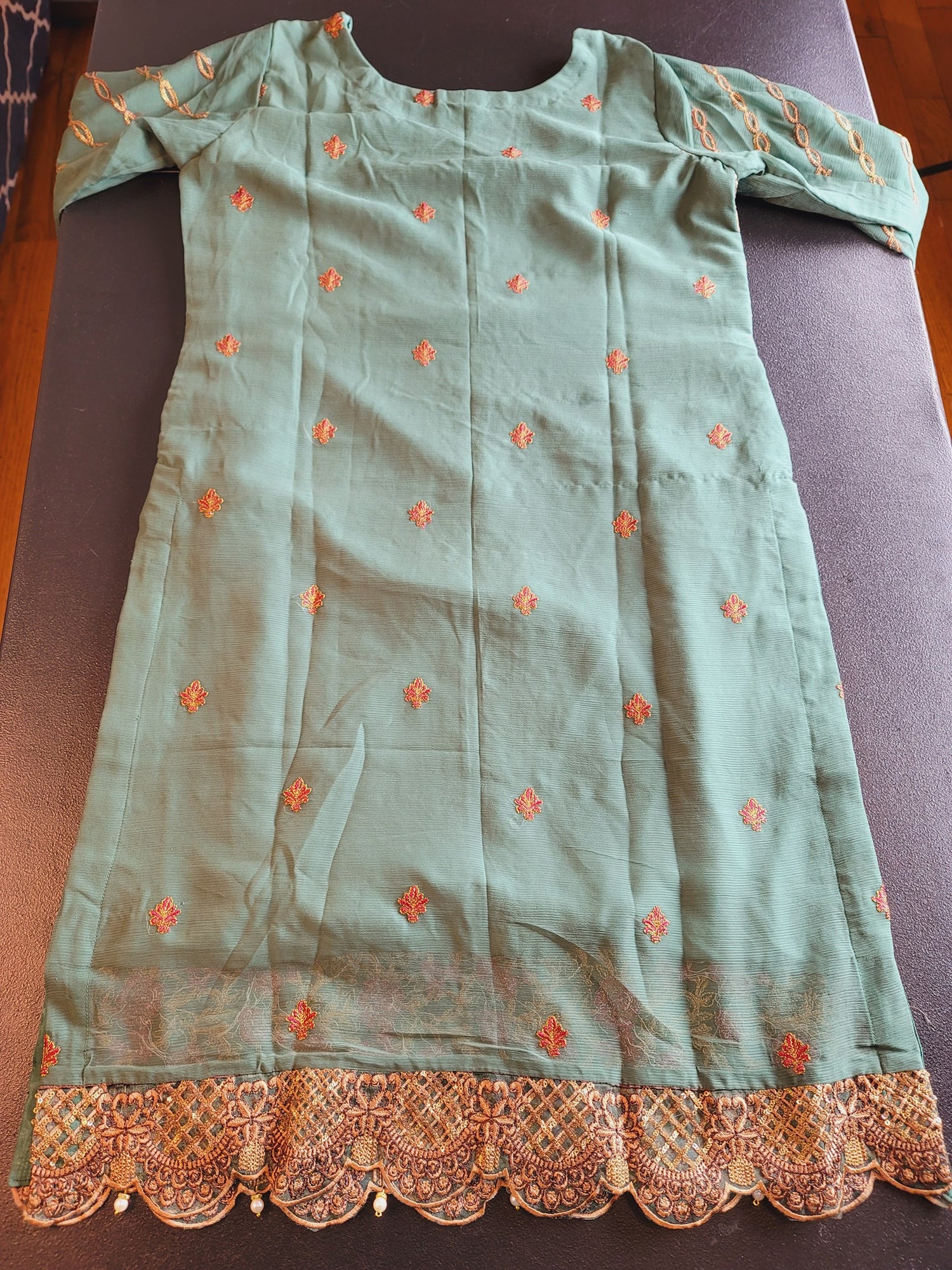 Pakistani Stitched Embroidery Party Wear Dresses Ready To Ship