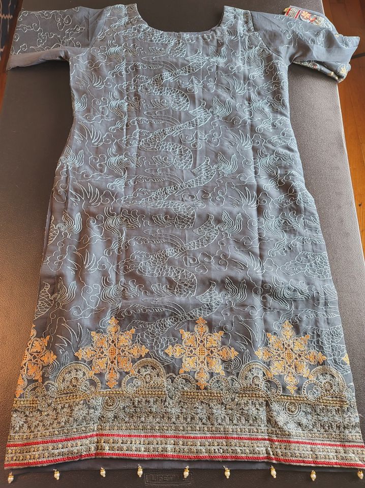 Pakistani Stitched Embroidery Party Wear Dresses Ready To Ship