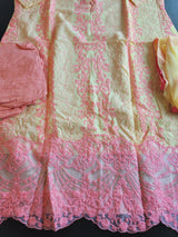 Indian Cotton Stitched Embroidery Suit Ready To Ship