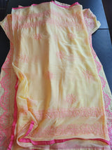 Indian Cotton Stitched Embroidery Suit Ready To Ship