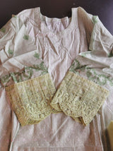 Indian Cotton Stitched Embroidery Suit Ready To Ship