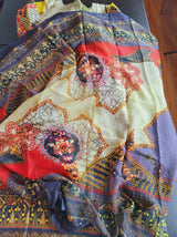 Indian Cotton Stitched Embroidery Suit Ready To Ship