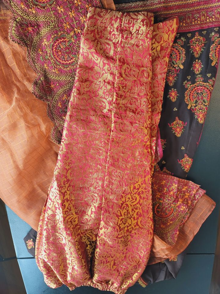 Pakistani Stitched Embroidery Party Wear Dresses Ready To Ship