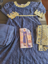 Pakistani Stitched Embroidery Party Wear Dresses Ready To Ship