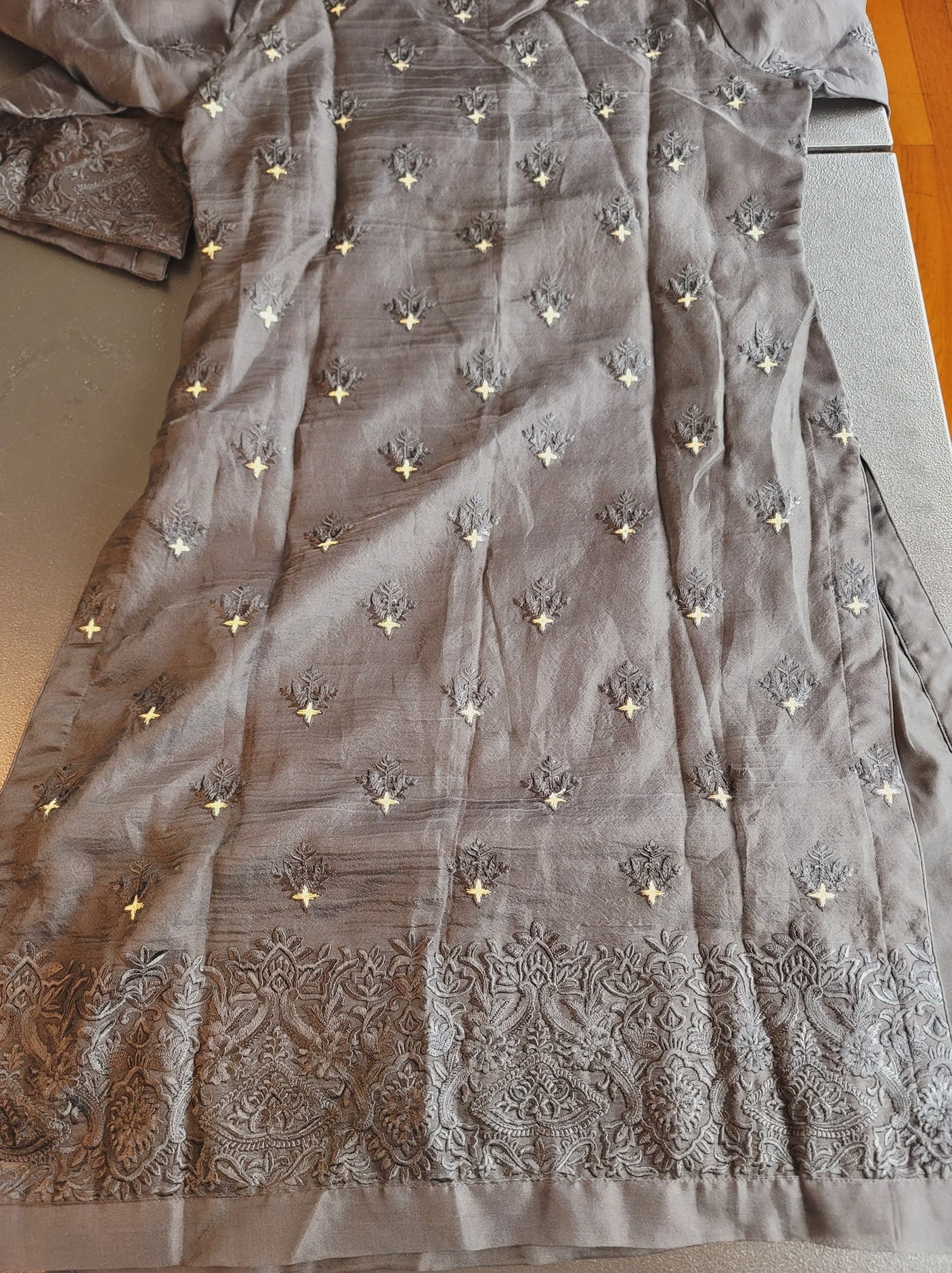 Pakistani Stitched Embroidery Party Wear Dresses Ready To Ship