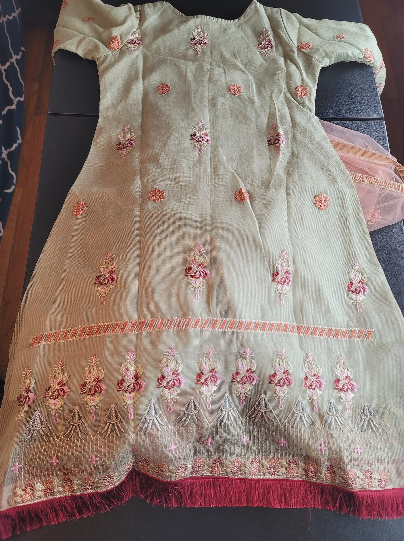 Pakistani Stitched Embroidery Party Wear Dresses Ready To Ship