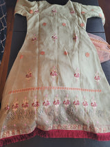 Pakistani Stitched Embroidery Party Wear Dresses Ready To Ship