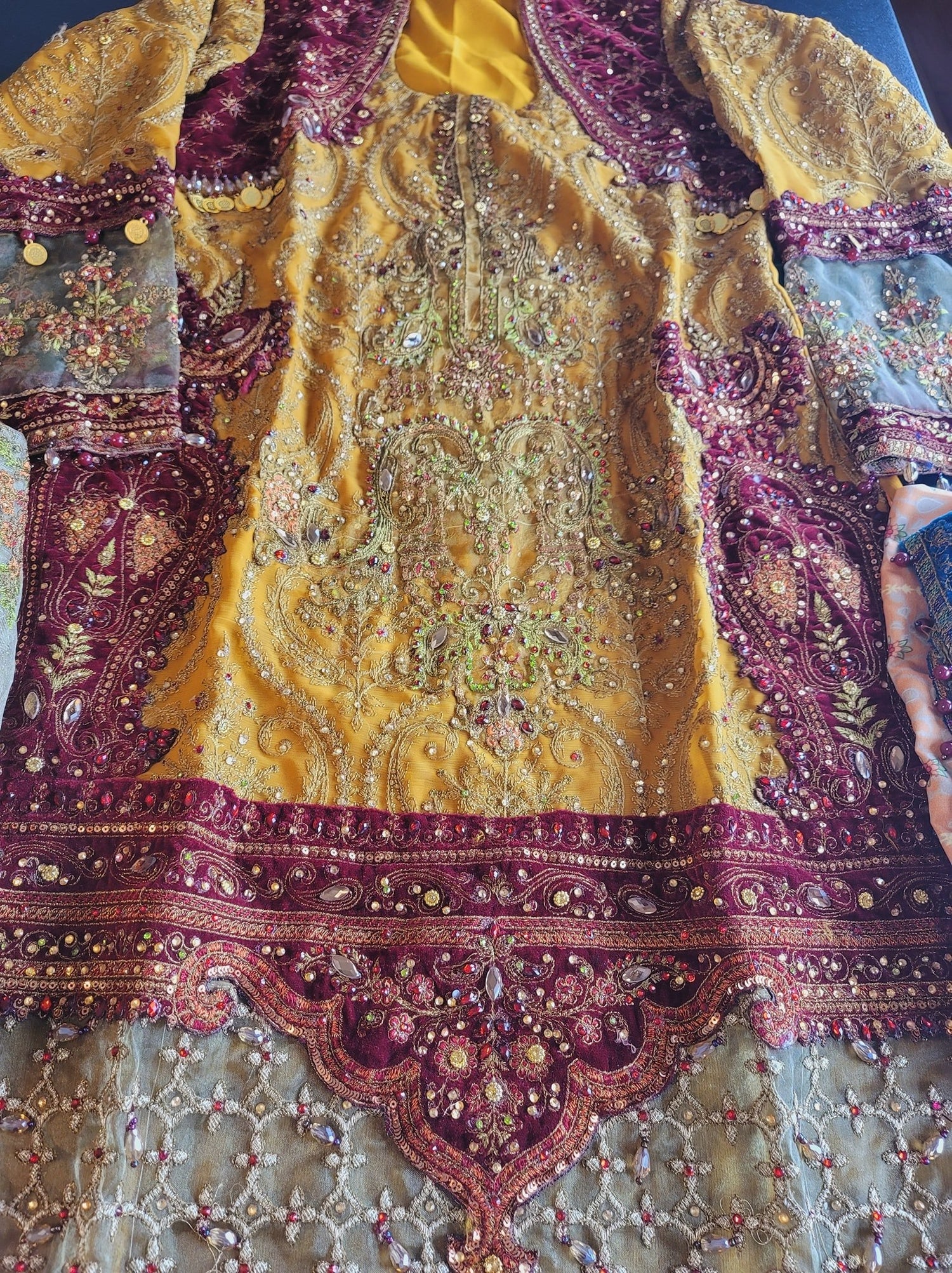 Pakistani Stitched Embroidery Party Wear Dresses Ready To Ship