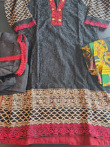 Pakistani Stitched Embroidery Party Wear Dresses Ready To Ship