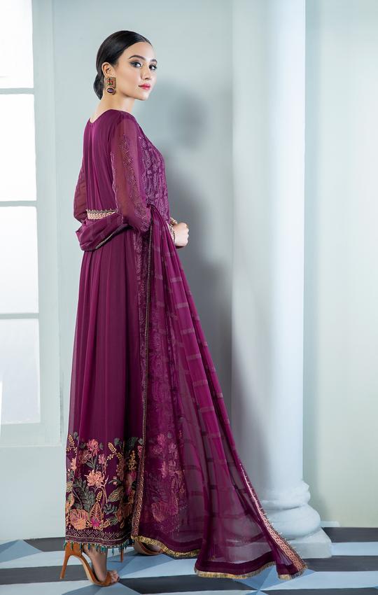 Alizeh Embroidered Chiffon Collection 2021-100% Original Guaranteed