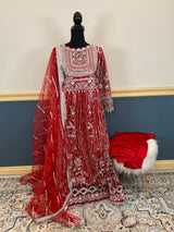 Pakistani Embroidered Luxury Party wear Ready To Ship