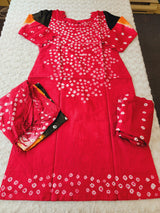 Bangladeshi Batik Salwer Kamiz-100% Cotton