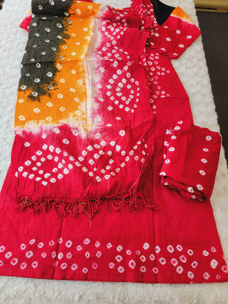 Bangladeshi Batik Salwer Kamiz-100% Cotton