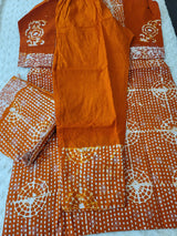 Bangladeshi batik salwer kamiz
