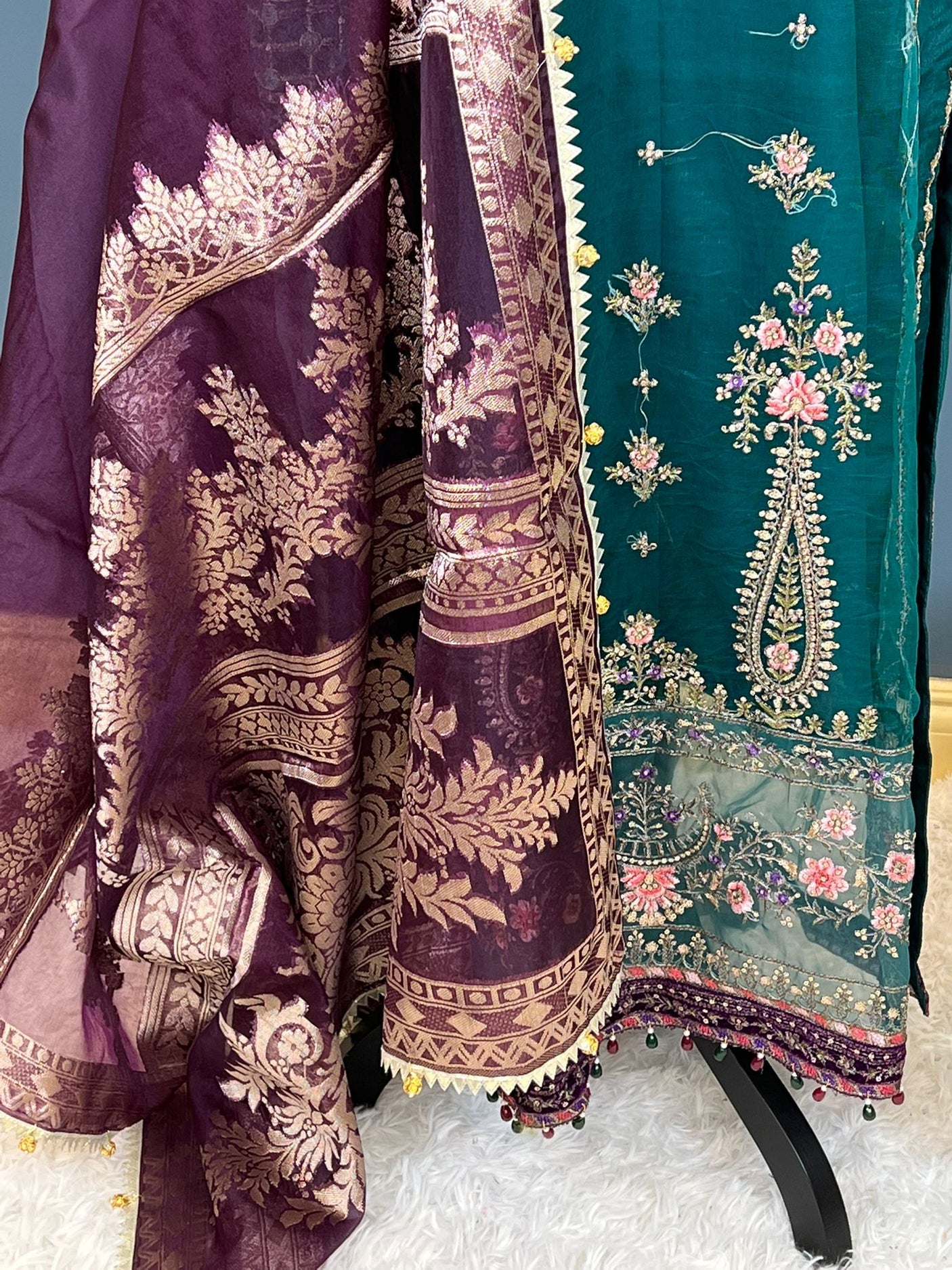Pakistani Embroidered Party wear  Ready To Ship