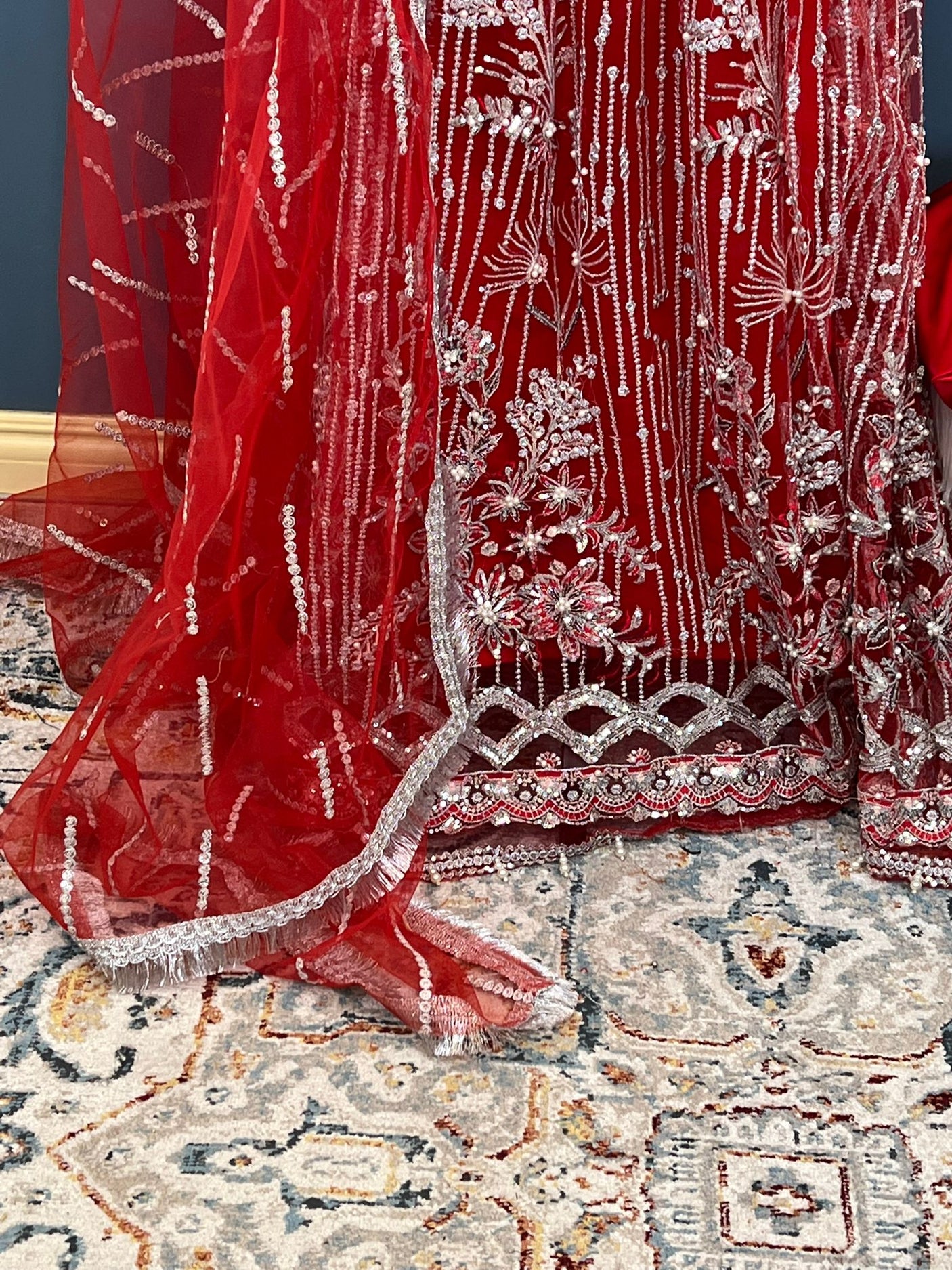 Pakistani Embroidered Luxury Party wear Ready To Ship