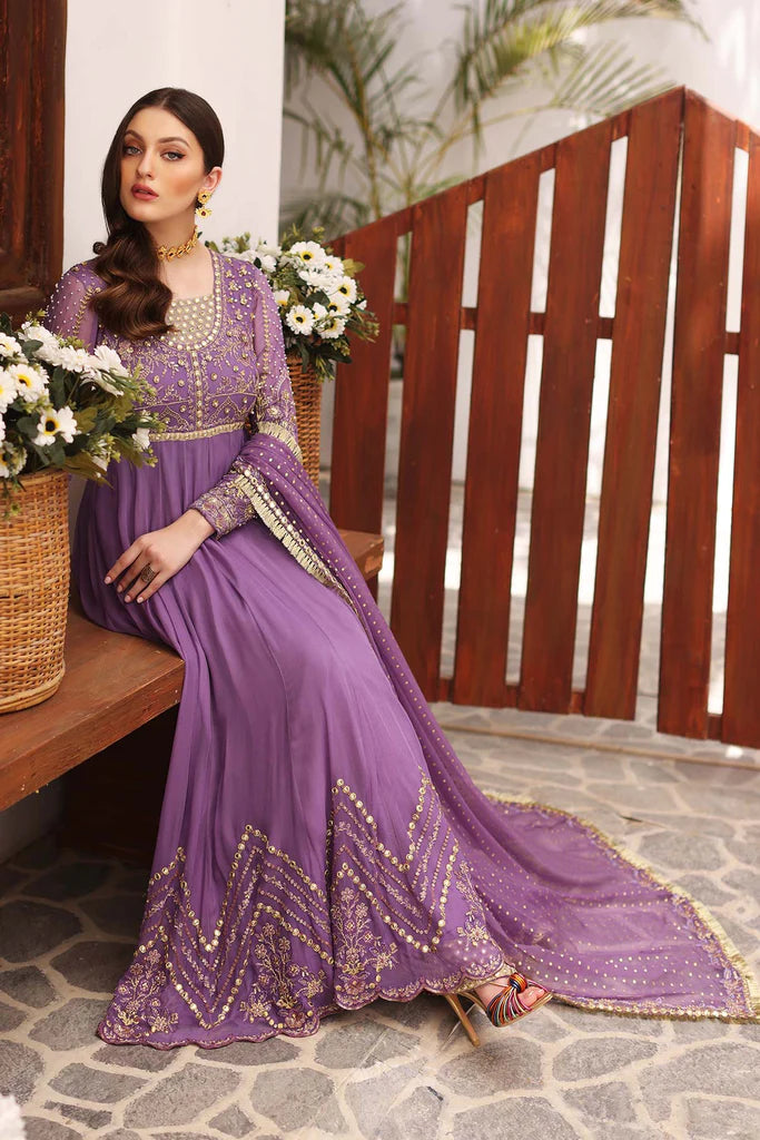 Diamond Dust By Charizma Premium Chiffon Luxury Festive Collection-100% Original